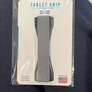 Gray Tablet Grip